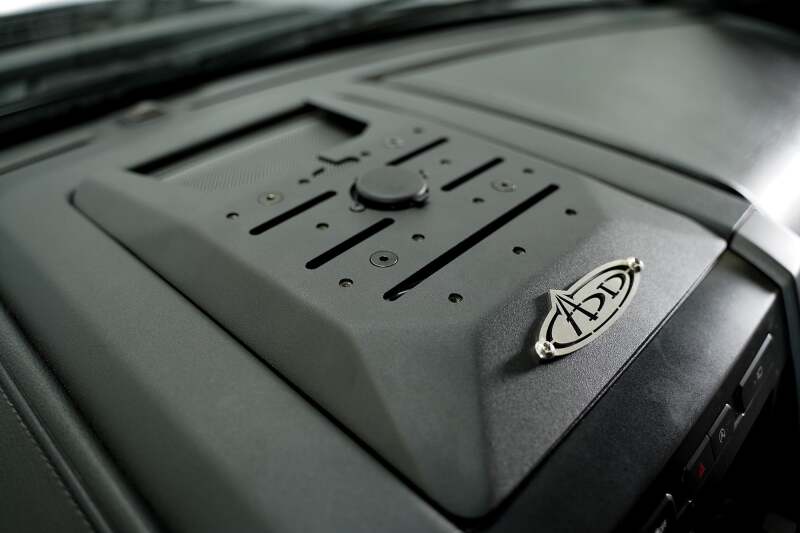 Ford F-150 Raptor Dash Mount - Addictive Desert Designs - Digital Device - Hammer Black Powder Coat - `15-`20